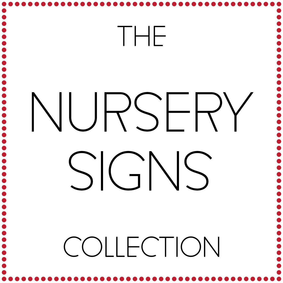 Nursery Signs