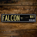 Metal Street Sign - School Spirit