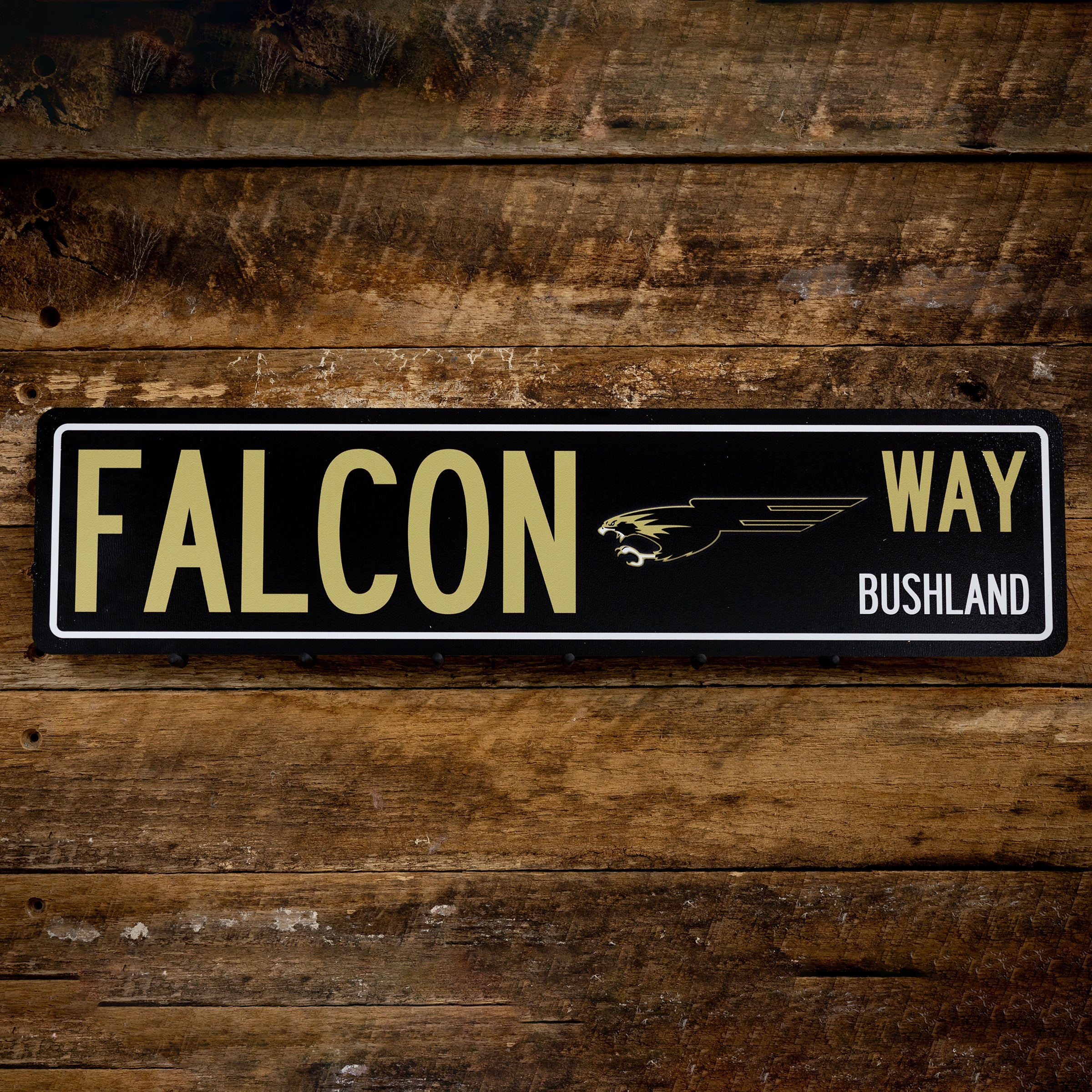 Metal Street Sign - School Spirit