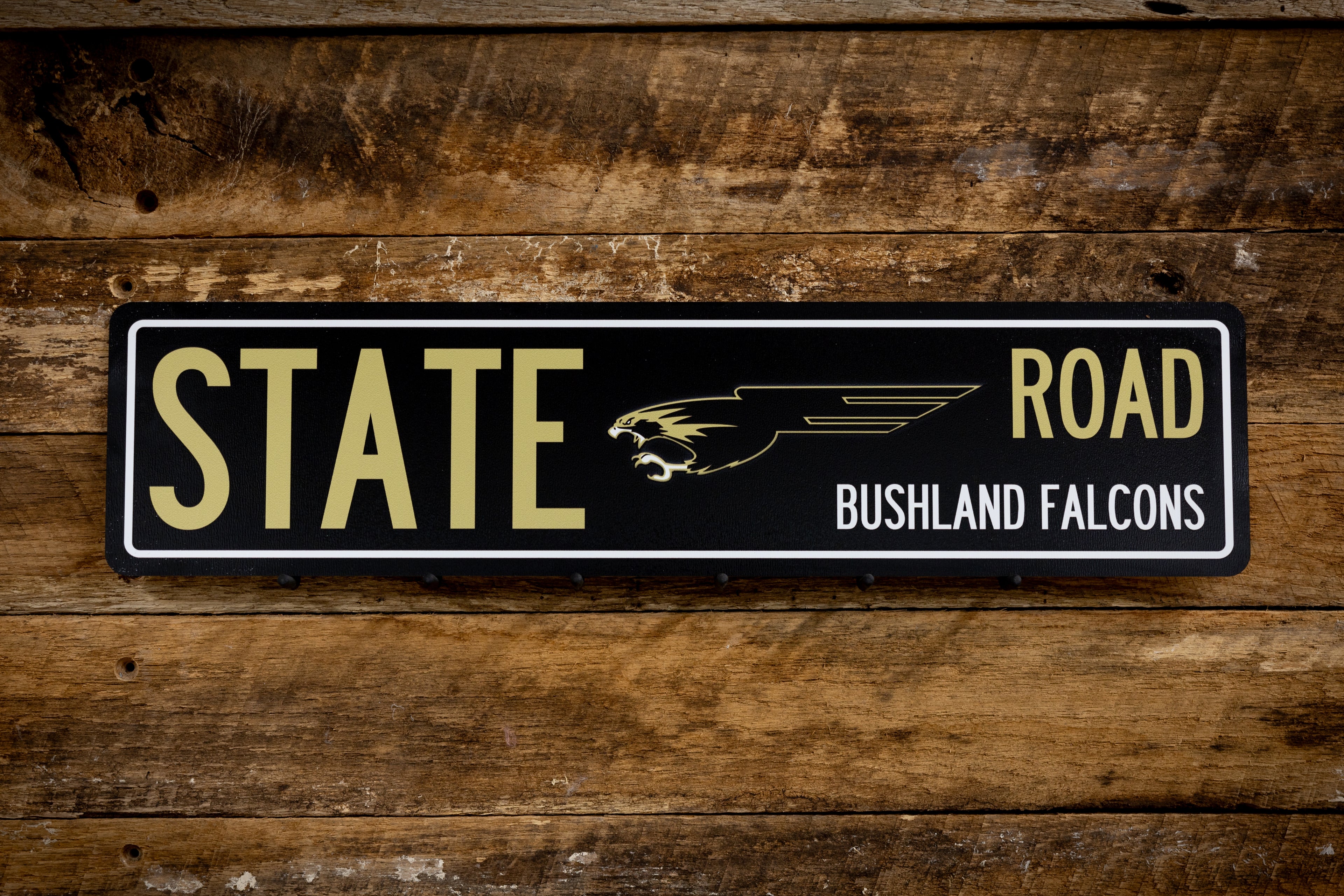 Metal Street Sign - School Spirit