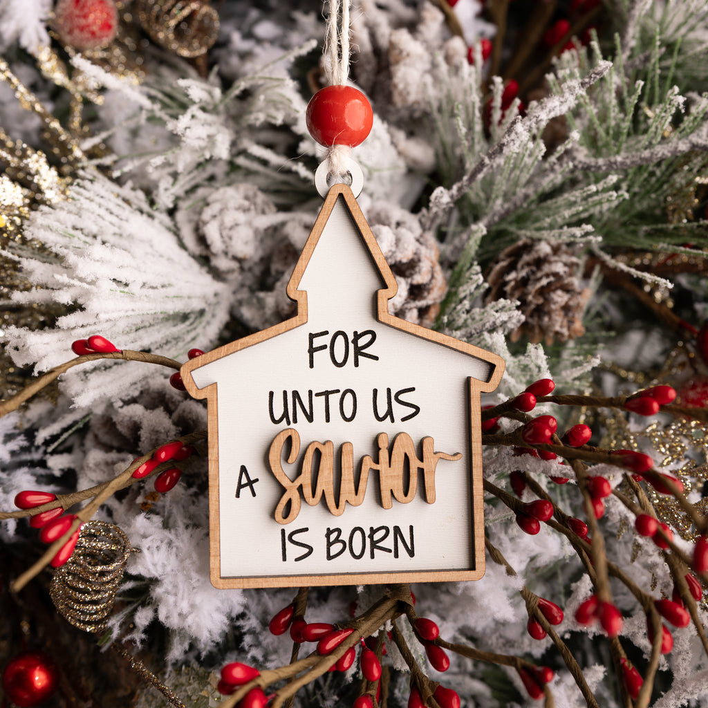 Farmhouse Christmas Ornaments