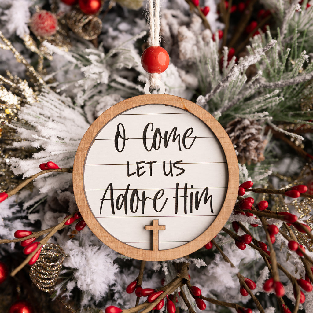 Farmhouse Christmas Ornaments