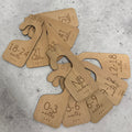 Wood Nursery Closet Dividers