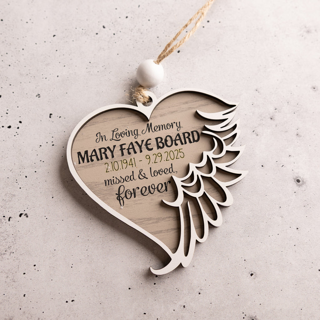 MEMORIAL ORNAMENT - ANGEL