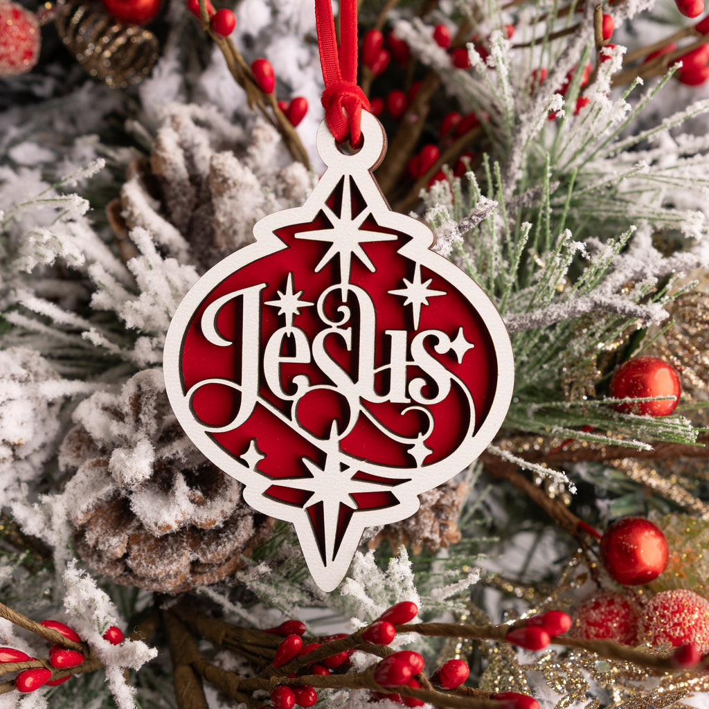 Ornate Christmas Ornament Set