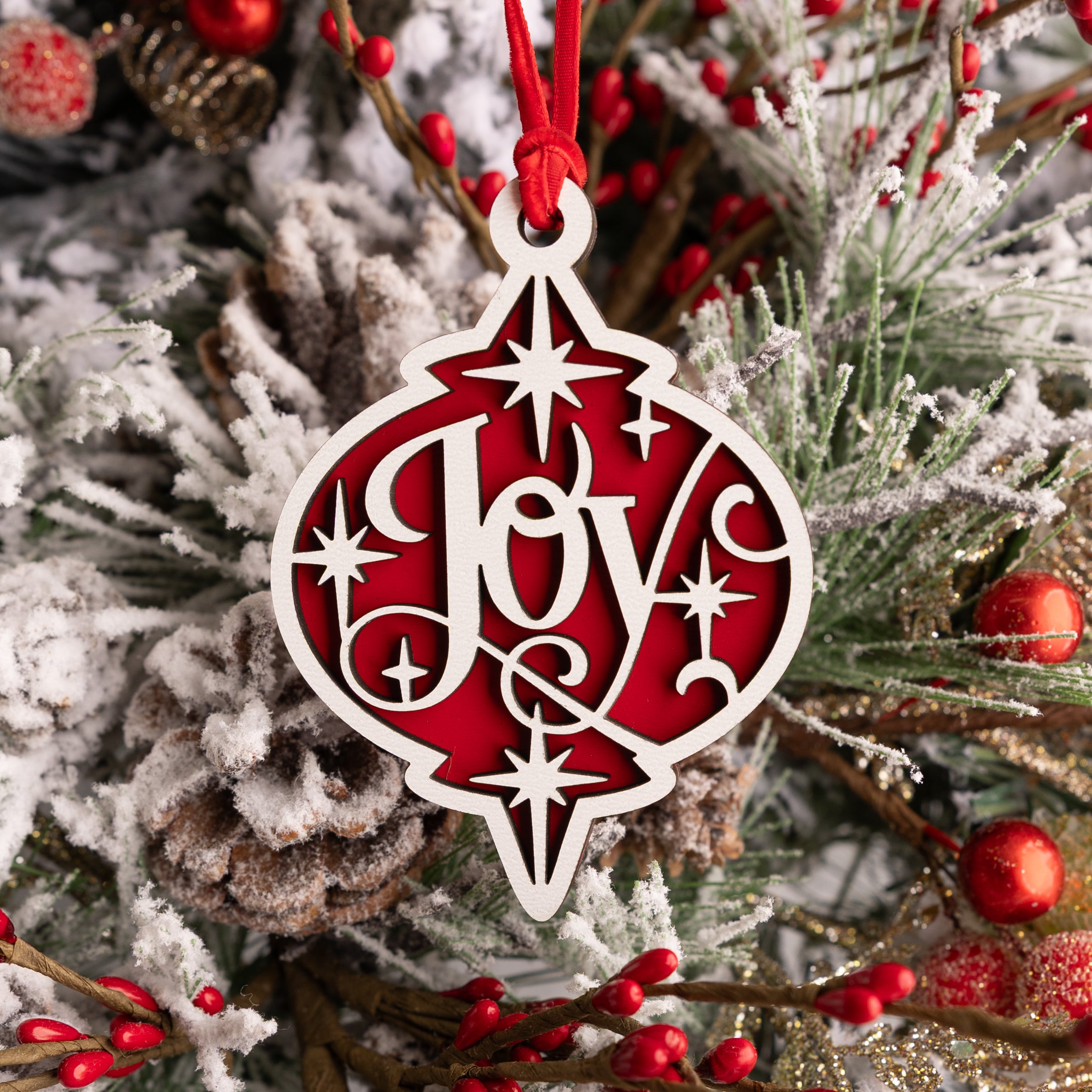 Ornate Christmas Ornament Set