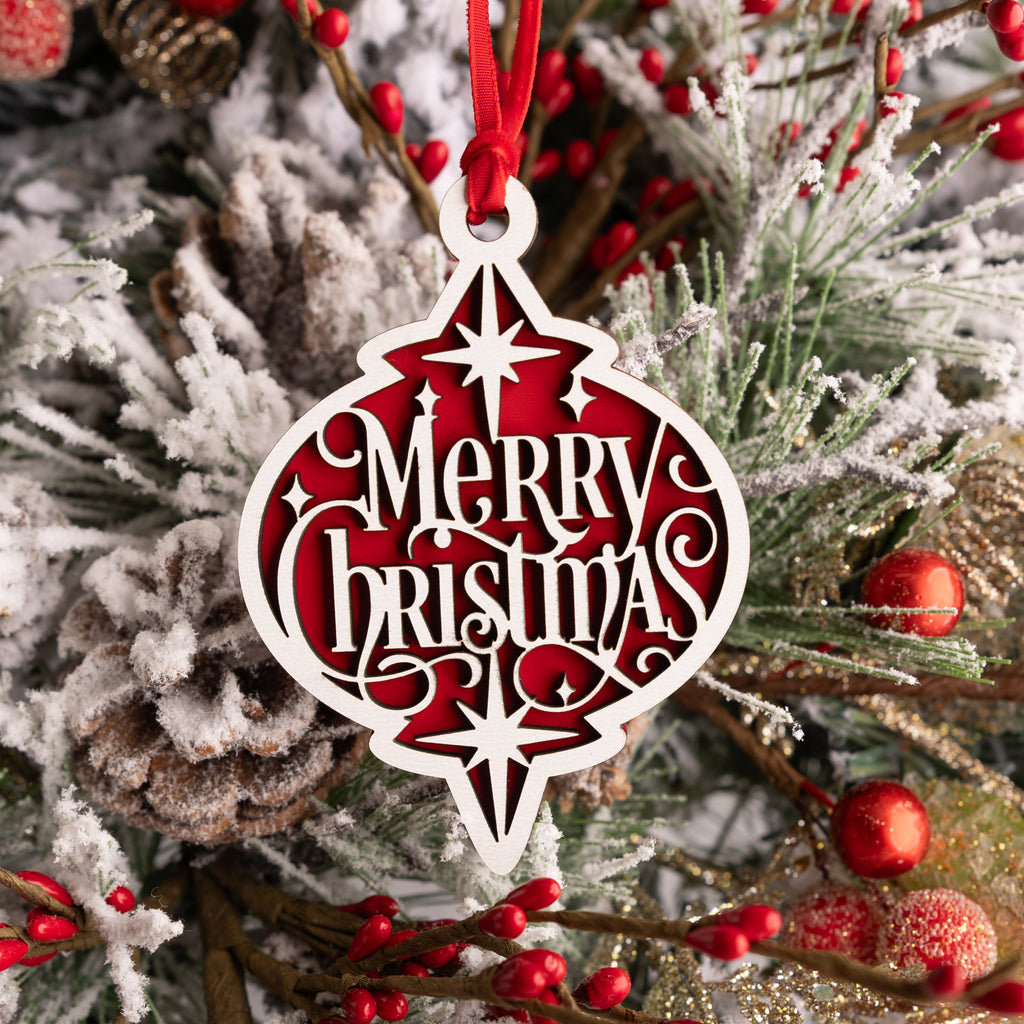 Ornate Christmas Ornament Set