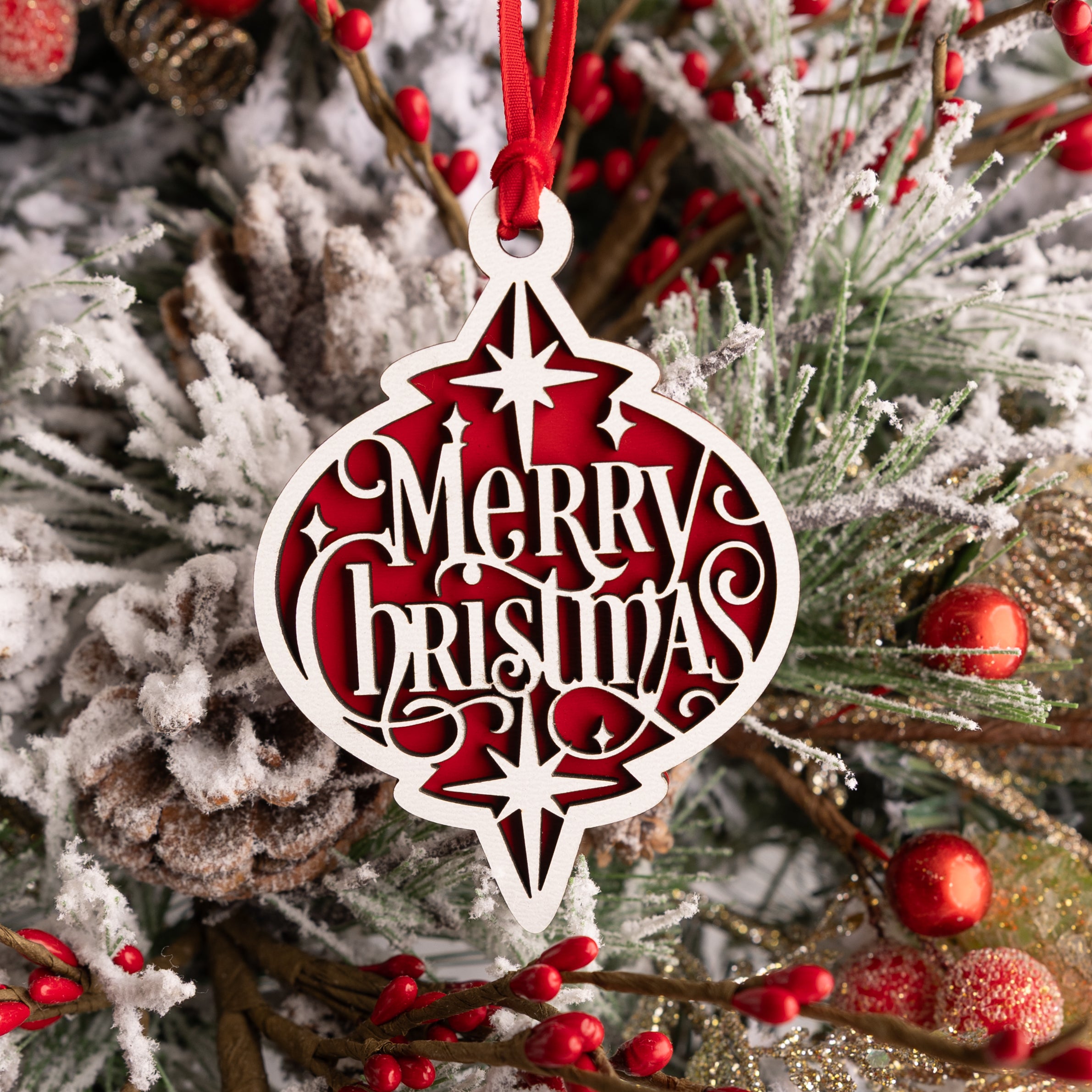 Ornate Christmas Ornament Set