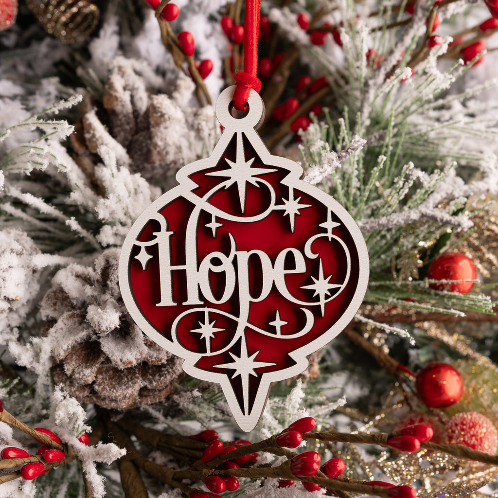 Ornate Christmas Ornament Set