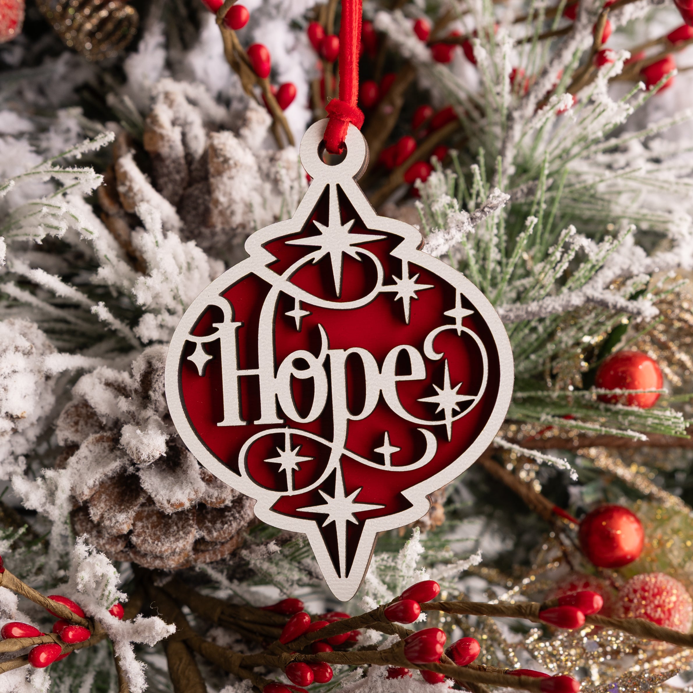 Ornate Christmas Ornament Set