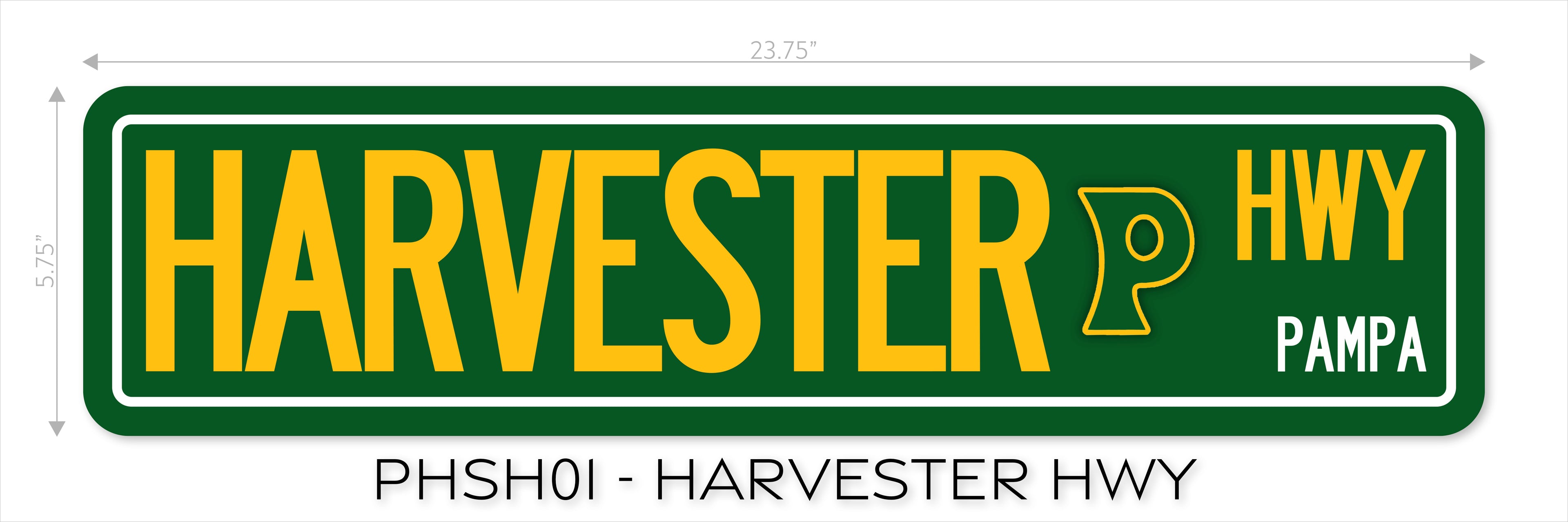 Metal Street Sign - School Spirit