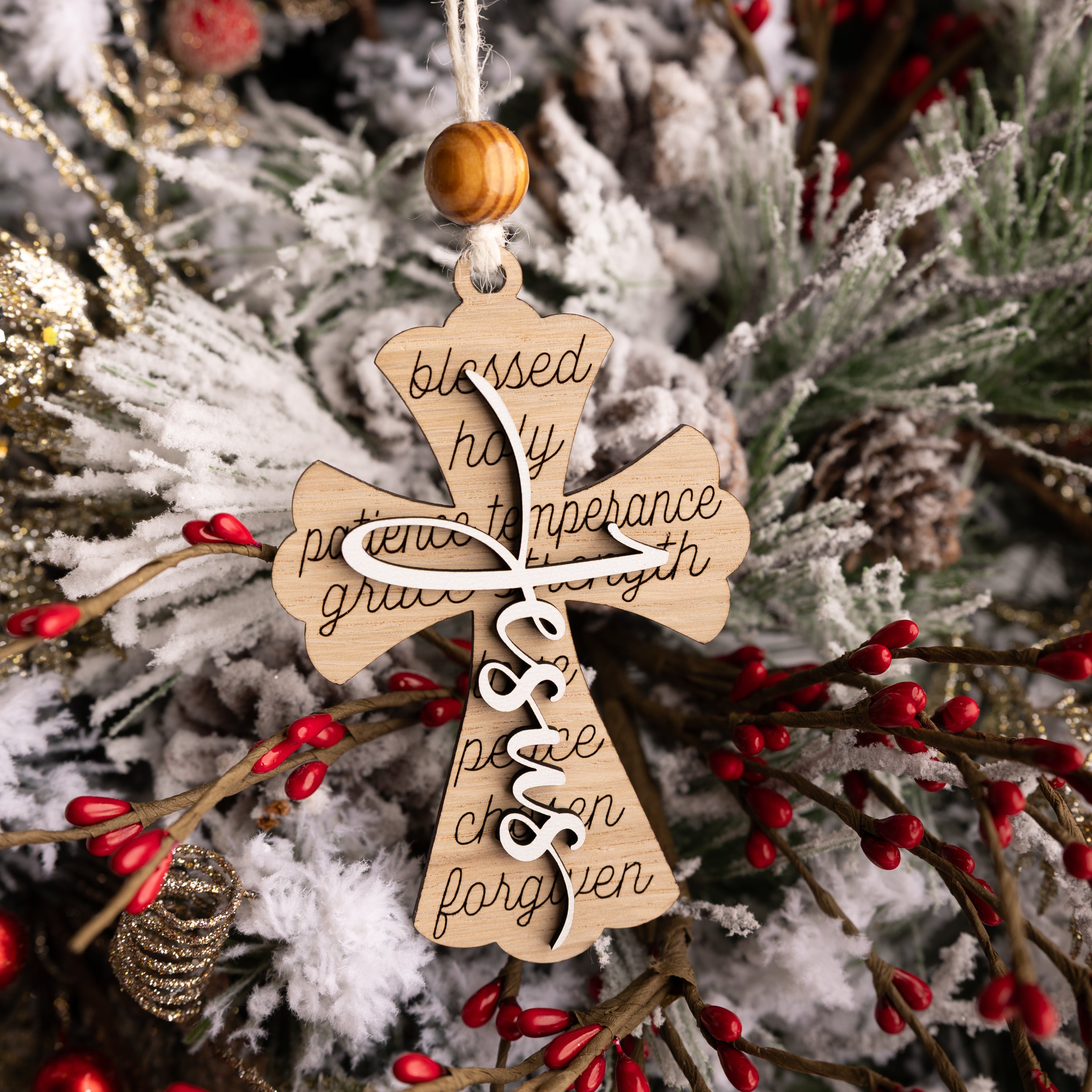 Faithful Cross Ornaments
