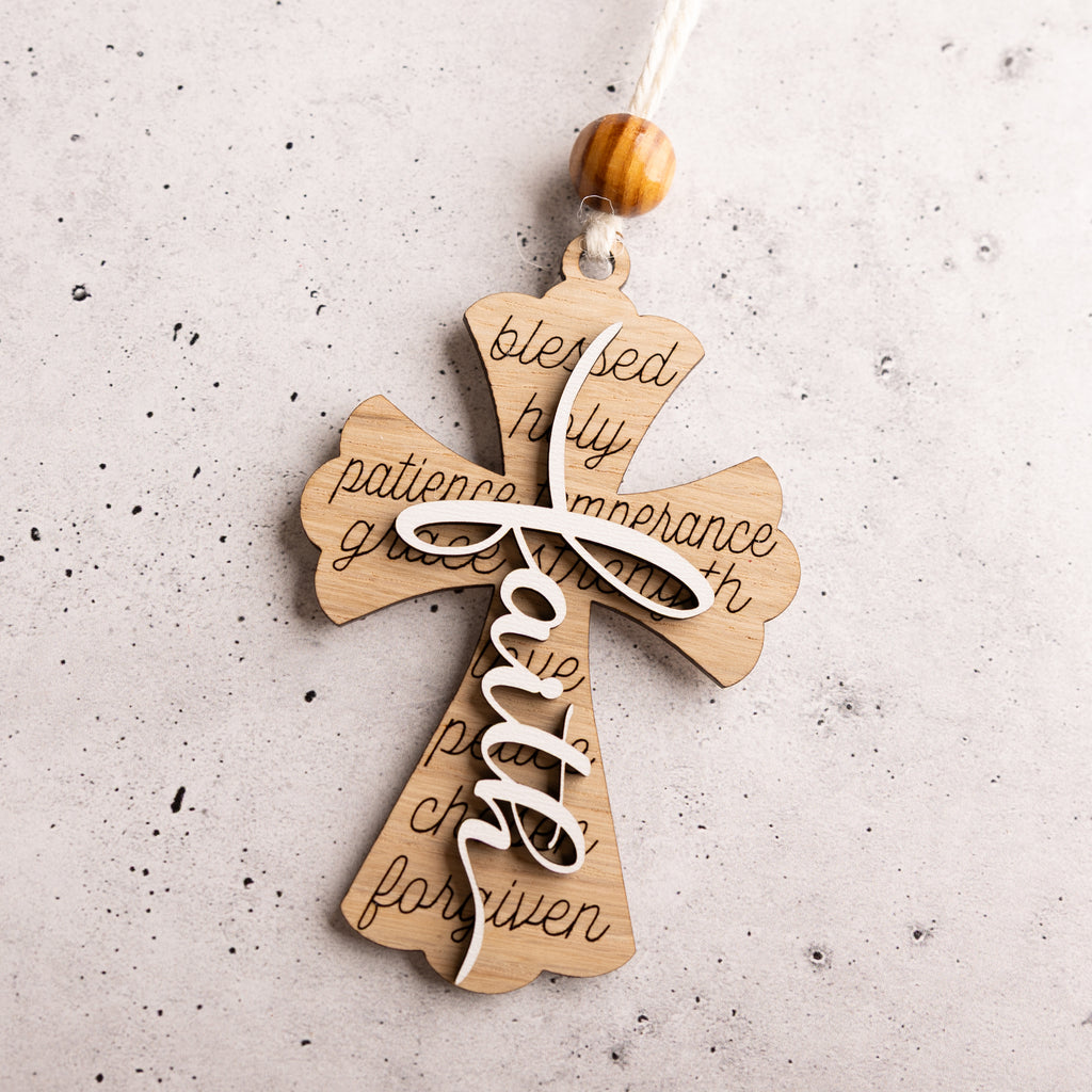 Faithful Cross Ornaments