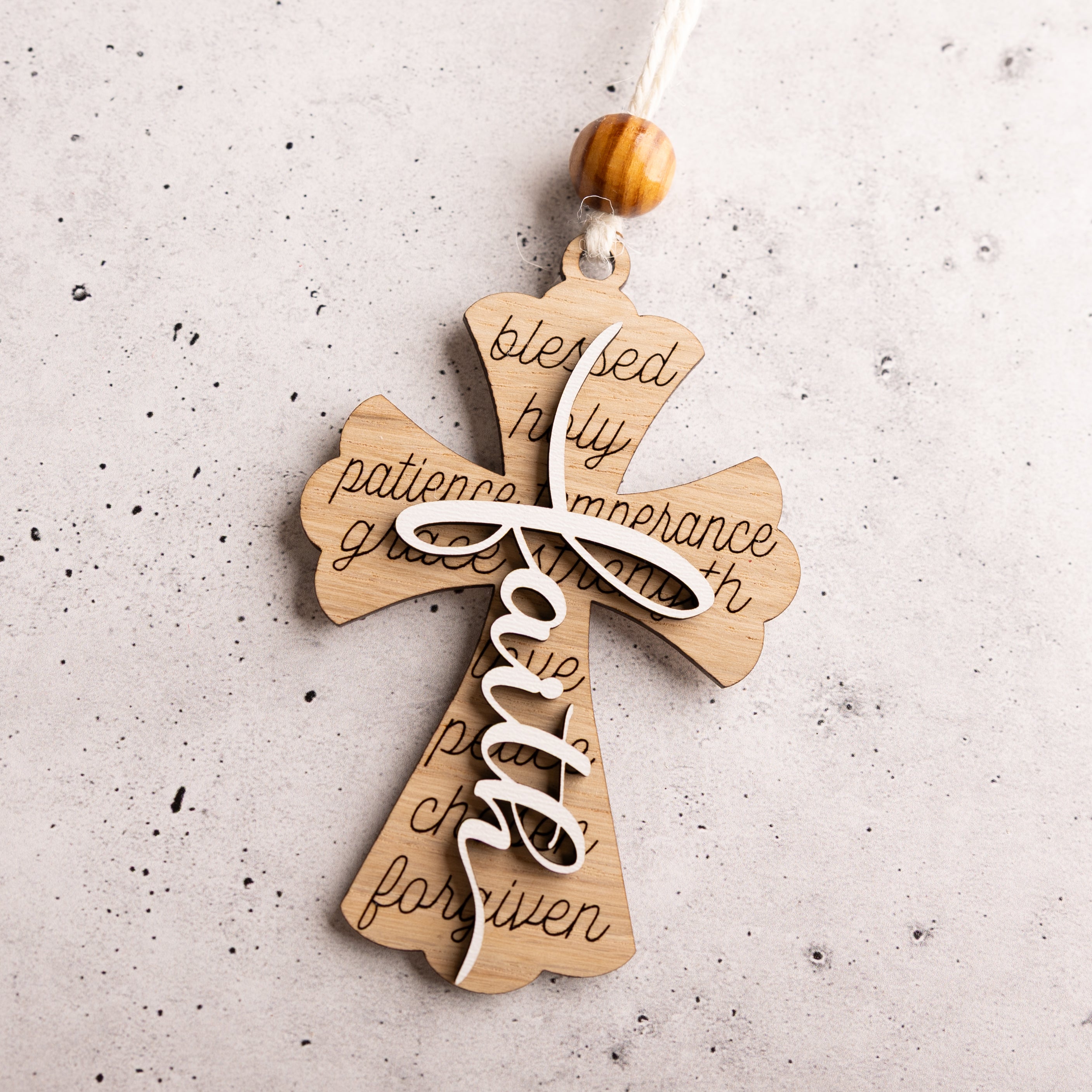 Faithful Cross Ornaments