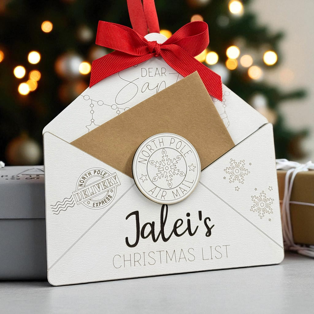 Santa Letter Holder - Personalized