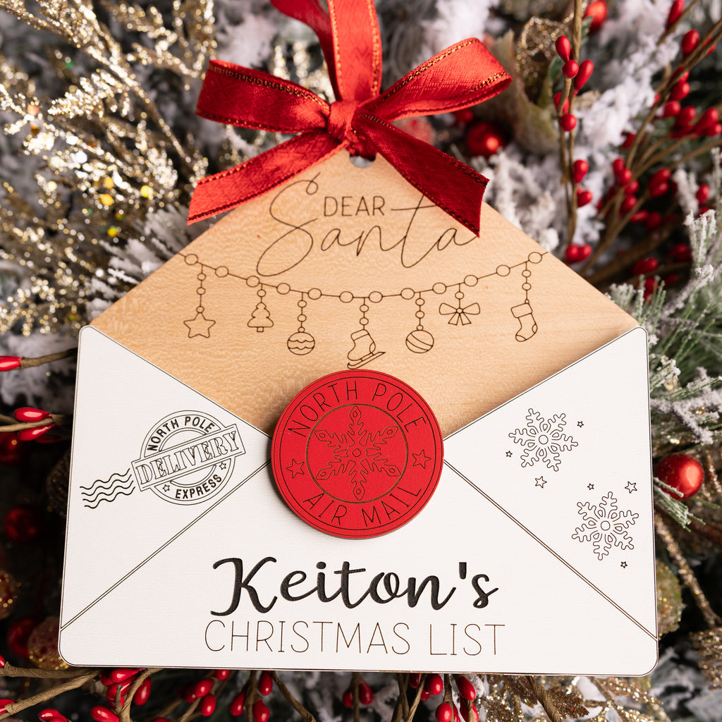 Santa Letter Holder - Personalized