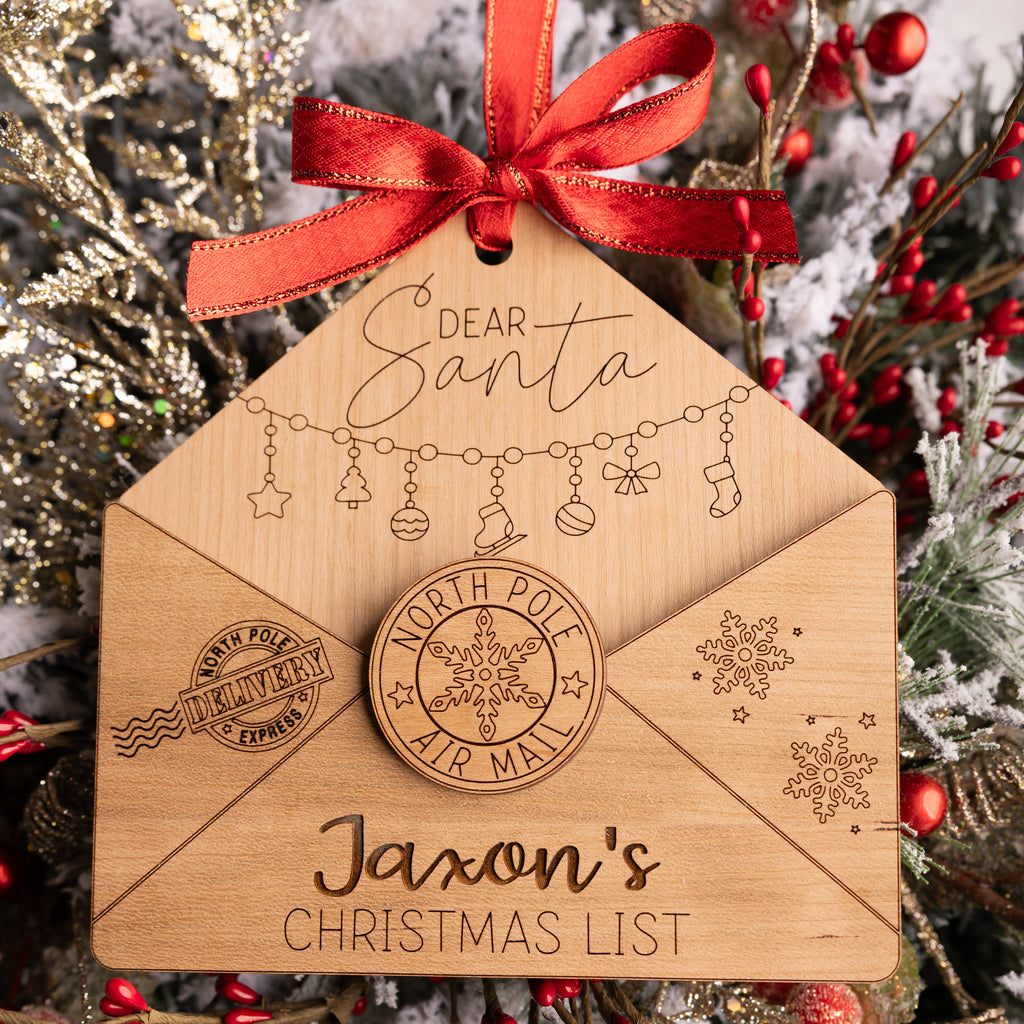 Santa Letter Holder - Personalized
