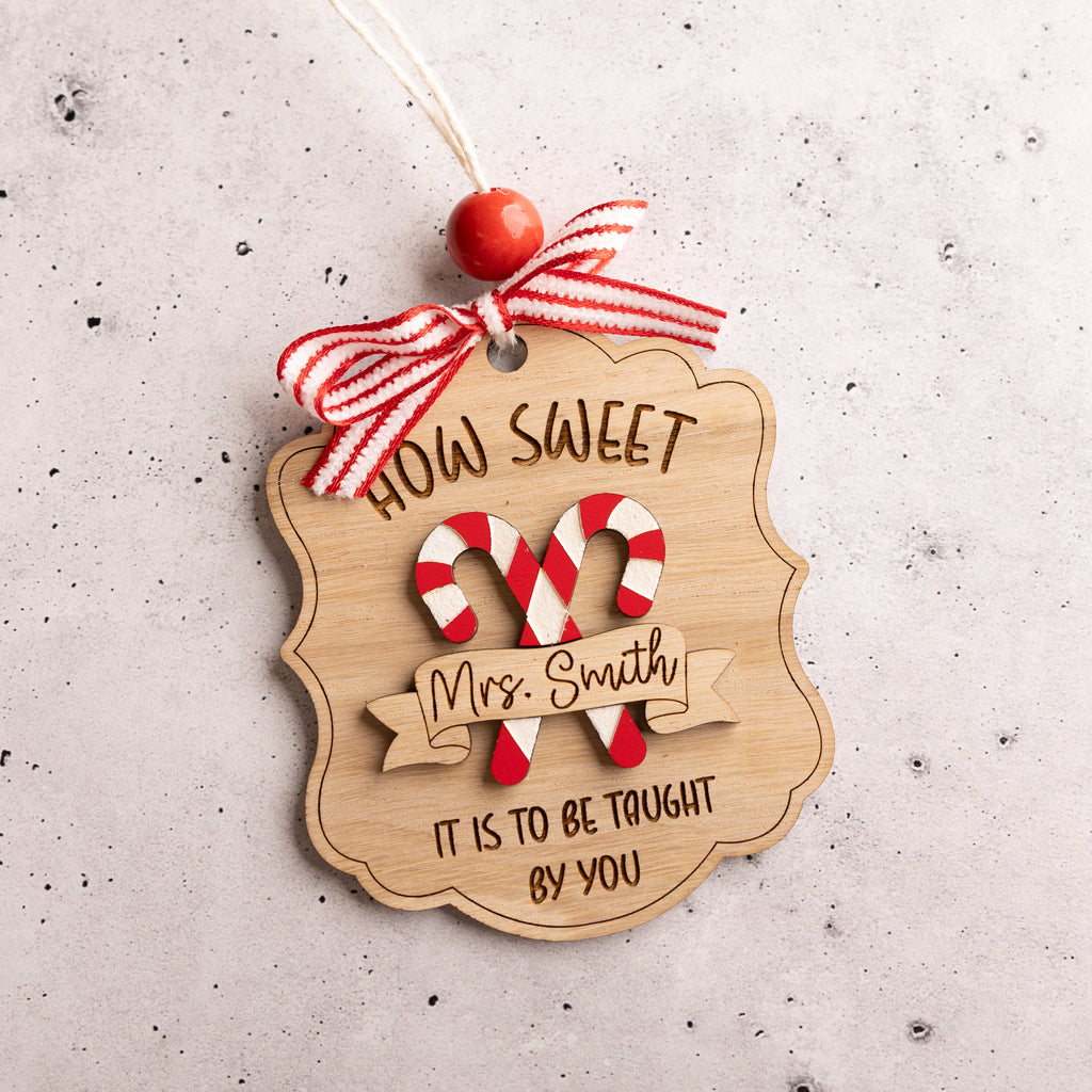 TEACHER GIFT ORNAMENT