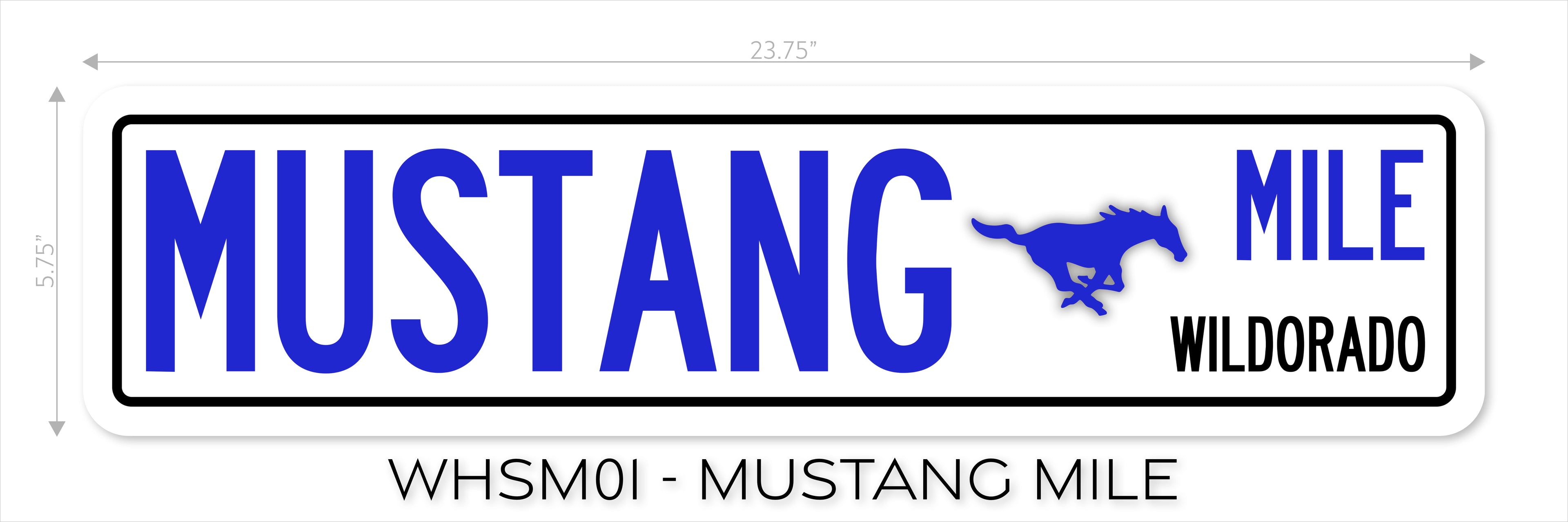 Metal Street Sign - School Spirit